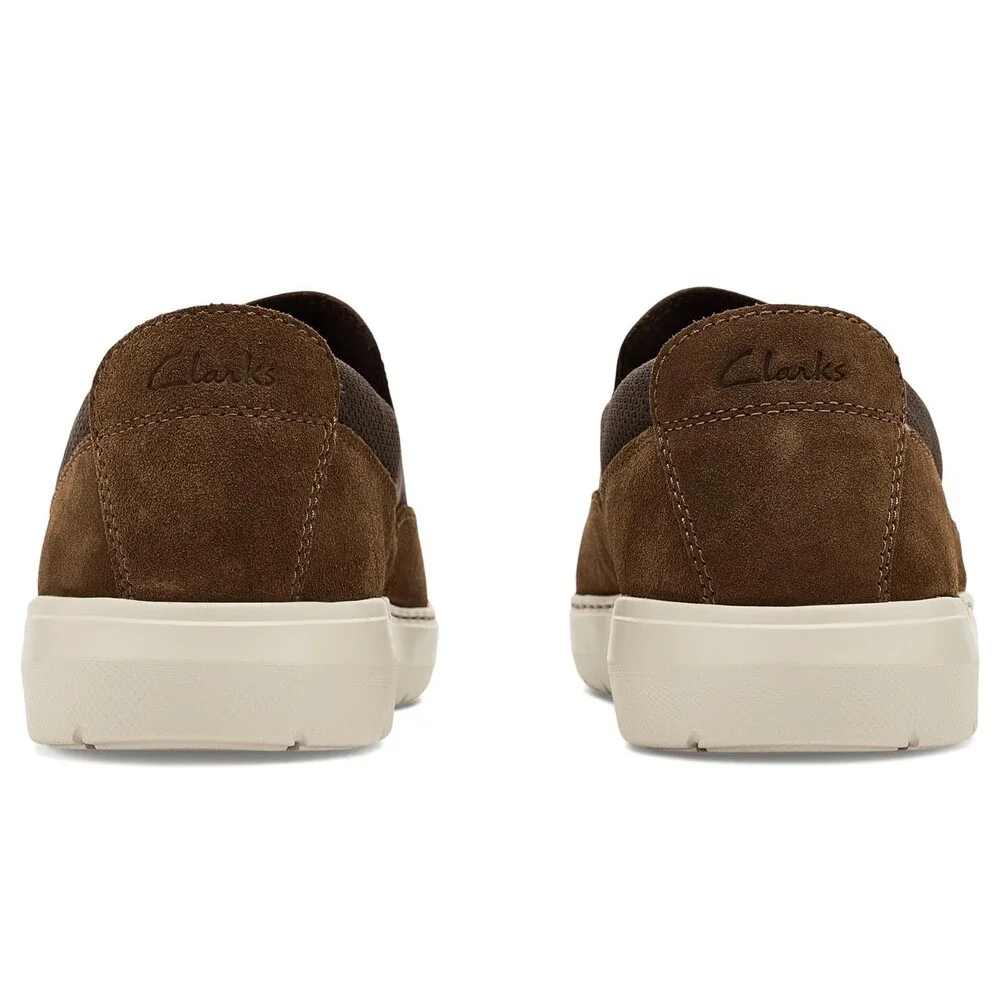 Clarks Flexwell Step 26187779 Men's 7.5 M Beeswax Slip-On Casual Shoes LIQ1577
